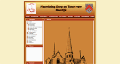 Desktop Screenshot of dorpentoren.be