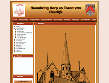 Tablet Screenshot of dorpentoren.be